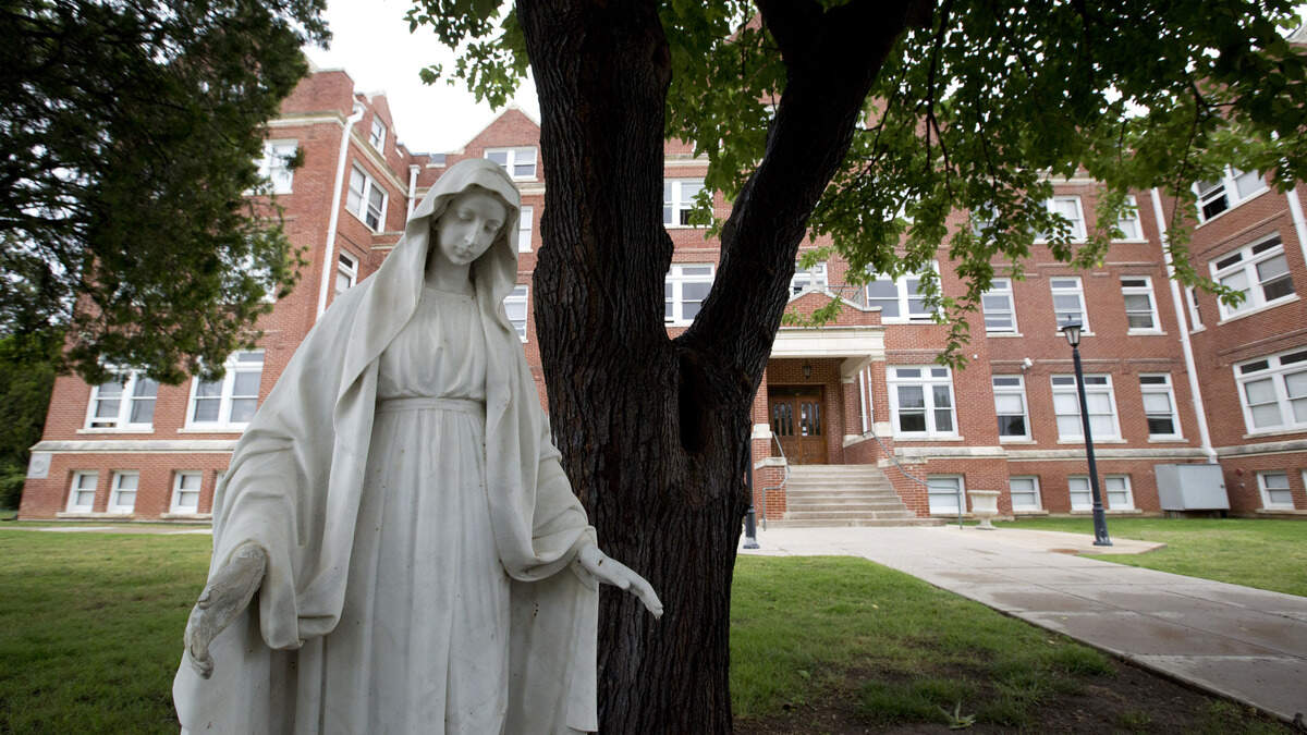 The former Our Lady of Victory building will become mixed-income housing after closing its doors as a school in 2021.
